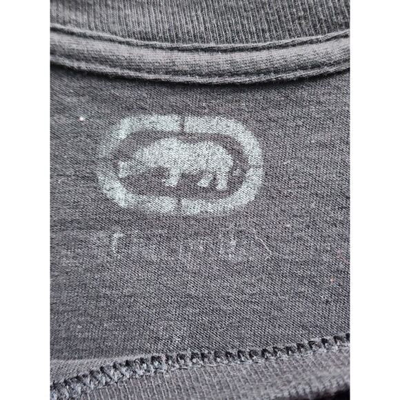 T-SHIRT-ECKO UNLTD-Black-Graphic-Men's Size 1X - Picture 5 of 9